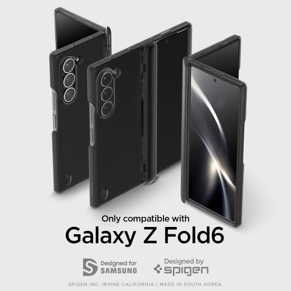Spigen Samsung Galaxy Z Fold 6 Suojakuori Ultra Hybrid Pro Frost Gray