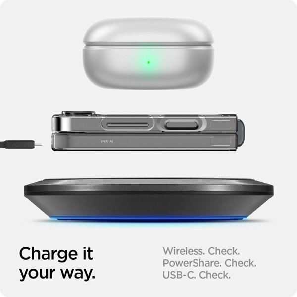 Spigen Samsung Galaxy Z Flip 6/Flip 7 FE Air Skin Crystal Clear -suojakuori