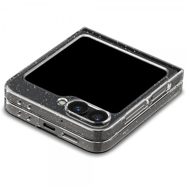 Spigen Samsung Galaxy Z Flip 6/Flip 7 FE Air Skin Glitter Crystal Quartz -kuori