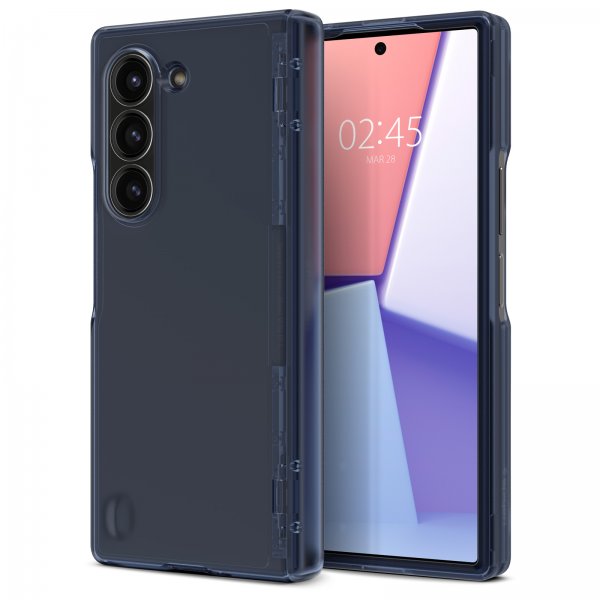 Spigen Samsung Galaxy Z Fold 6 Ultra Hybrid Pro -kuori, Frost Navy Blue
