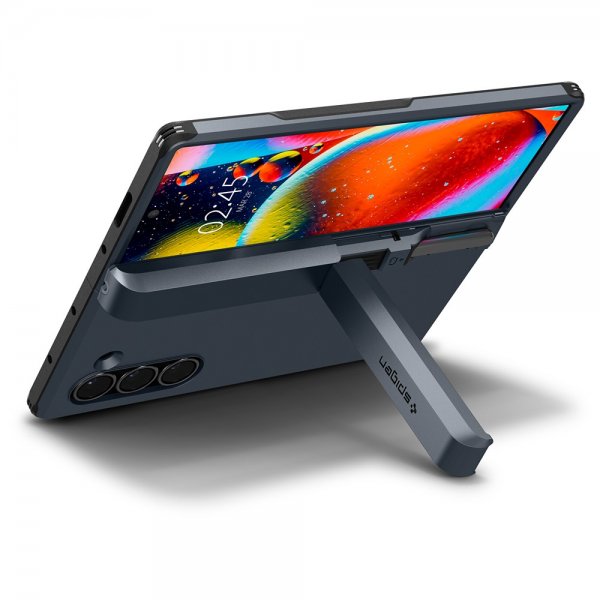Spigen Samsung Galaxy Z Fold 6 Tough Armor Pro P Metal Slate -suojakuori