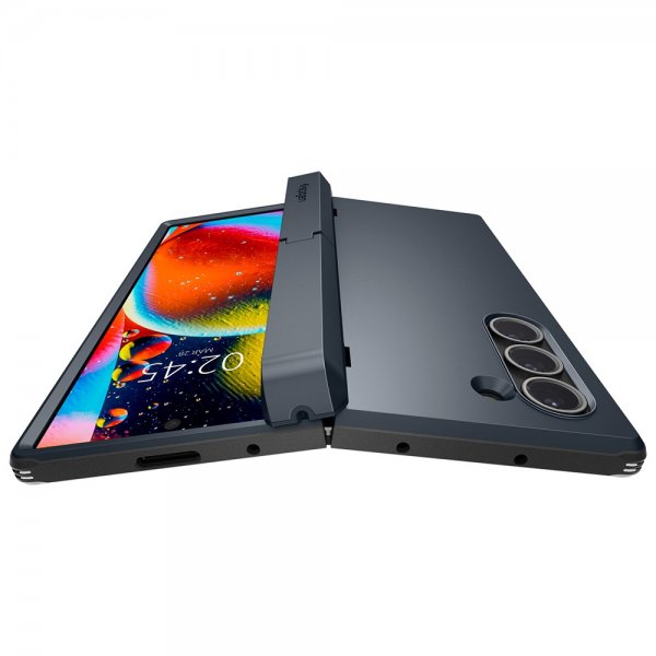 Spigen Samsung Galaxy Z Fold 6 Tough Armor Pro P Metal Slate -suojakuori