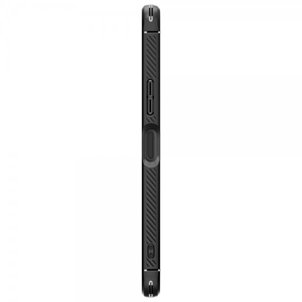 Spigen Sony Xperia 10 VI -kuori, Rugged Armor, mattamusta