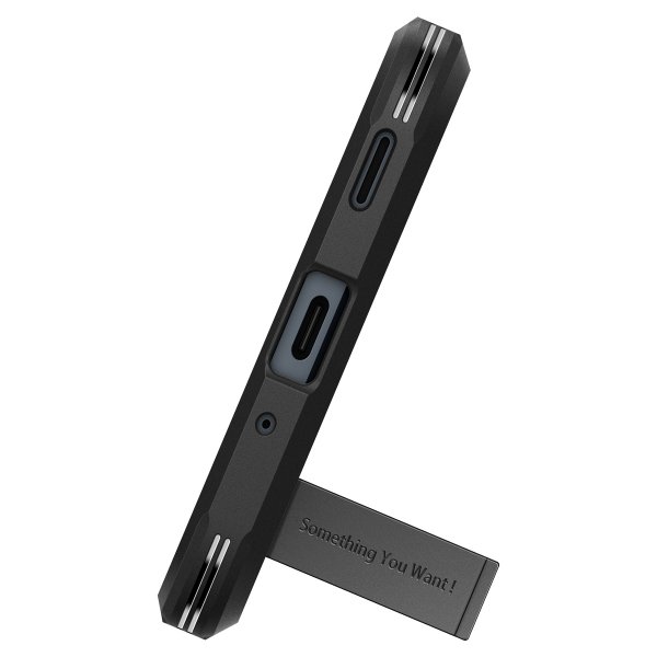 Spigen Samsung Galaxy A16 kuori Tough Armor musta