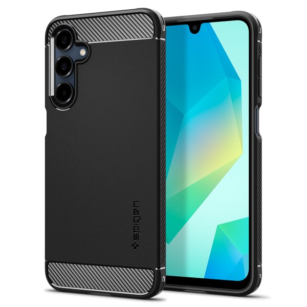 Spigen Samsung Galaxy A16 Kuori Rugged Armor Matte Black