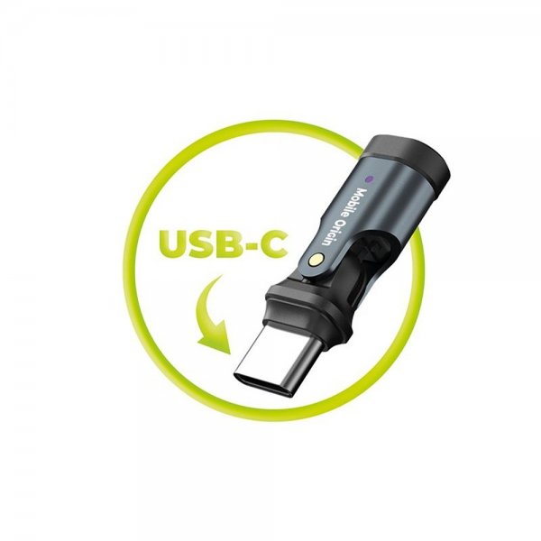 Mobile Origin Adapteri 240W USB-C Pyörivä