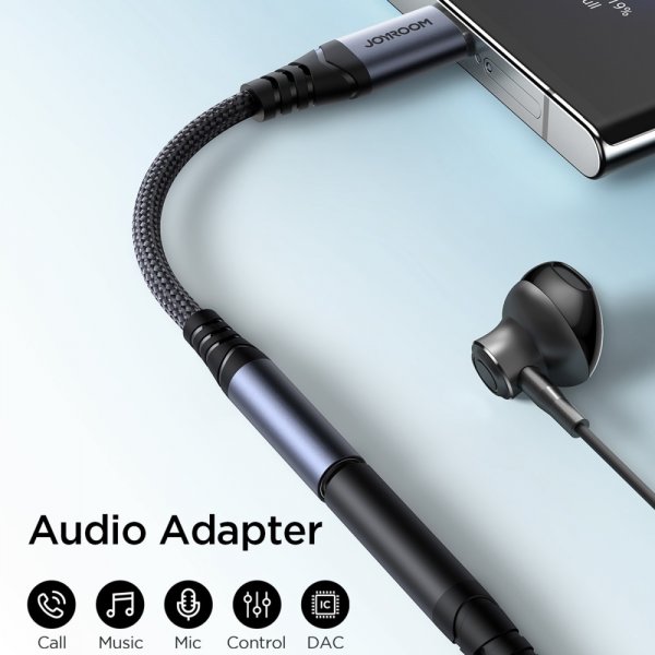 Joyroom Adapteri Audio Transfer Series USB-C–3.5mm