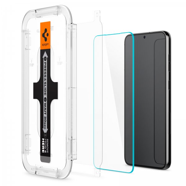 Spigen Samsung Galaxy S23 Näytönsuoja GLAS.tR EZ Fit 2-pakkaus