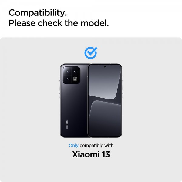 Spigen Xiaomi 13 Näytönsuoja GLAS.tR Slim 2-pakkaus