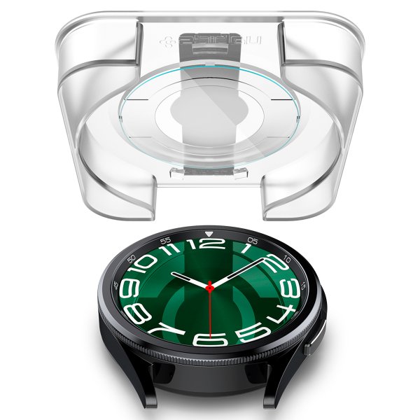 Spigen Samsung Galaxy Watch 6 Classic 47mm näytönsuoja GLAS.tR EZ Fit 2-pakkaus
