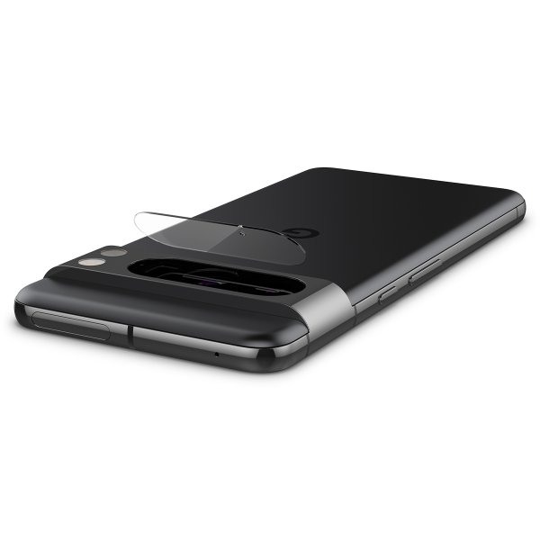 Spigen Google Pixel 8 Pro Kamerasuojalasi Glas.tR EZ Fit Optik Crystal Clear 2 kpl