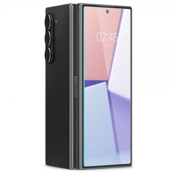 Spigen Samsung Galaxy Z Fold 6 Näytönsuoja GLAS.tR EZ Fit 2-pakkaus
