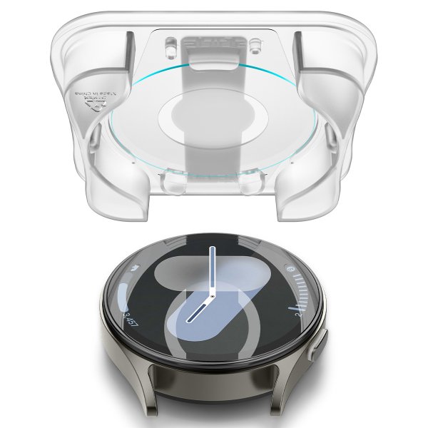 Spigen Samsung Galaxy Watch 7 44mm Näytönsuoja GLAS.tR EZ Fit 2 kpl