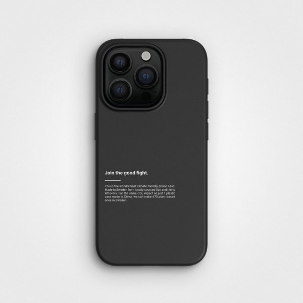agood company iPhone 15 Pro Kuoret PLNTPRTCT Musta