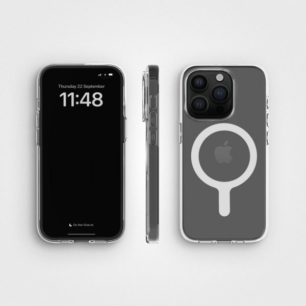 agood company iPhone 15 Plus Suojakuori CLRPRTCT Läpinäkyvä