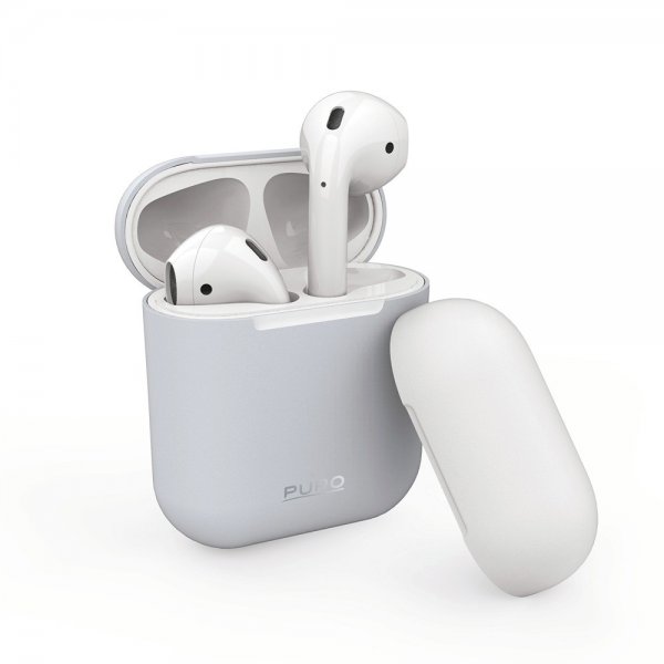 Puro AirPods 1/2-kuori Icon, vaaleansininen