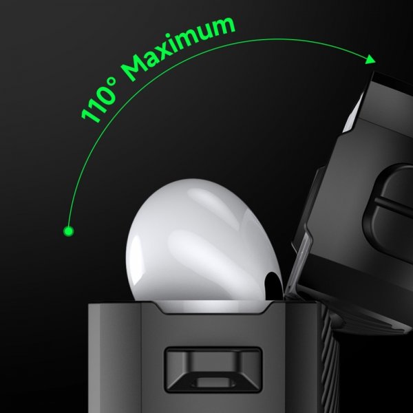Dux Ducis AirPods 1/2 kuori PECA-sarja musta