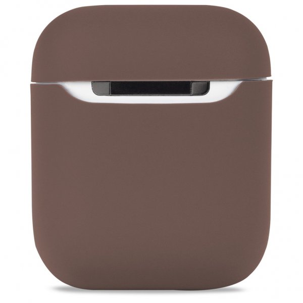 holdit AirPods (1/2) Kuori silikoni Nygård Dark Brown