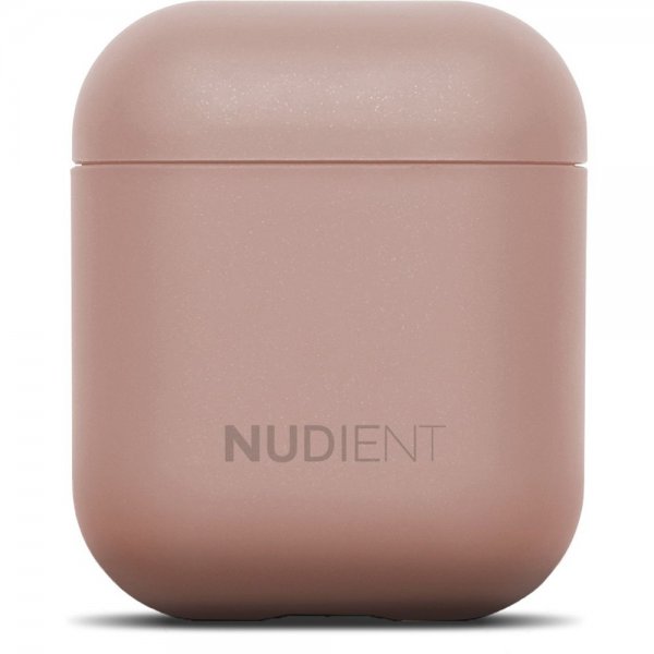 Nudient AirPods 1/2-kuori ohut kotelo Dusty Pink