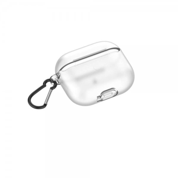 AirPods 3 -kuoret karabiinihaalla, himmeä ja kirkas