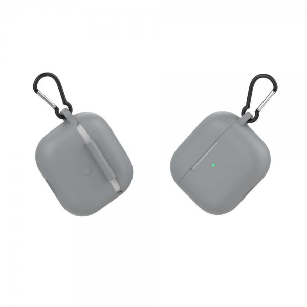 AirPods 3 -kuoret karabiinihaalla, harmaa