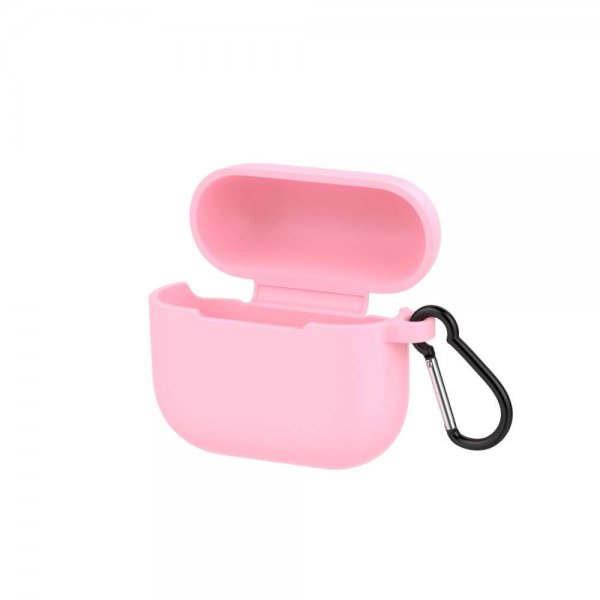 AirPods 3 -kuoret karabiinihaalla, vaaleanpunainen