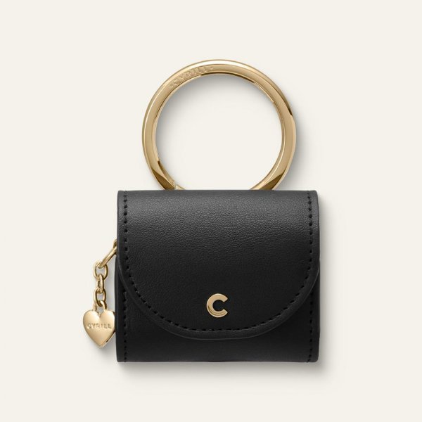 Cyrill AirPods 3 -kuoret Mini Bag Classic Leather Black
