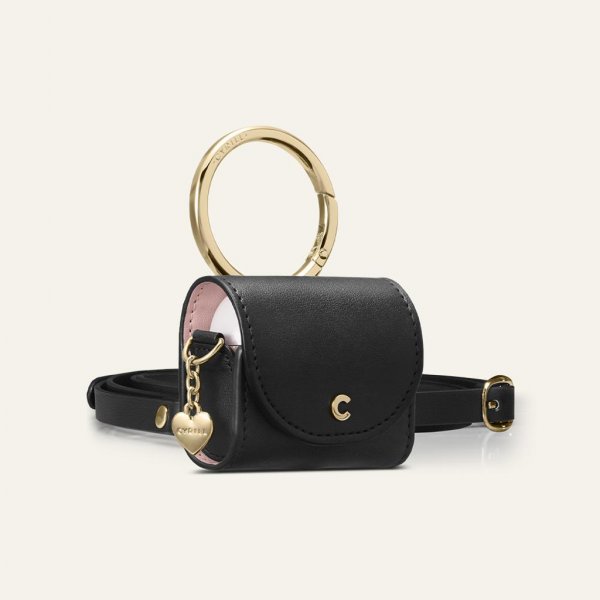 Cyrill AirPods 3 -kuoret Mini Bag Classic Leather Black