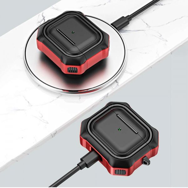 AirPods 3 -kuori Shield Series, punainen