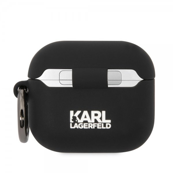 Karl Lagerfeld AirPods 3 Kuori 3D Logo Musta