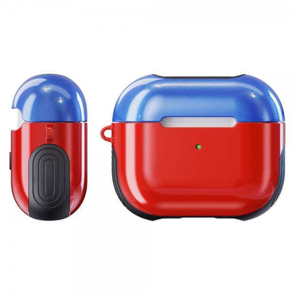 AirPods 3 Kuoret Kumitettu Punainen Sininen