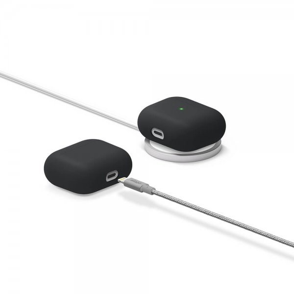 Elago AirPods 3 -kuori Liquid Hybrid, musta