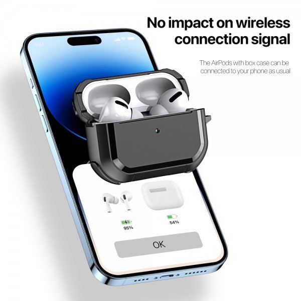 Dux Ducis AirPods 3 Suojakuori PECA Series Musta