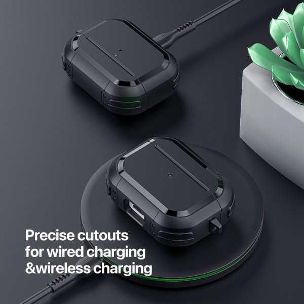 Dux Ducis AirPods 3 Suojakuori PECA Series Musta