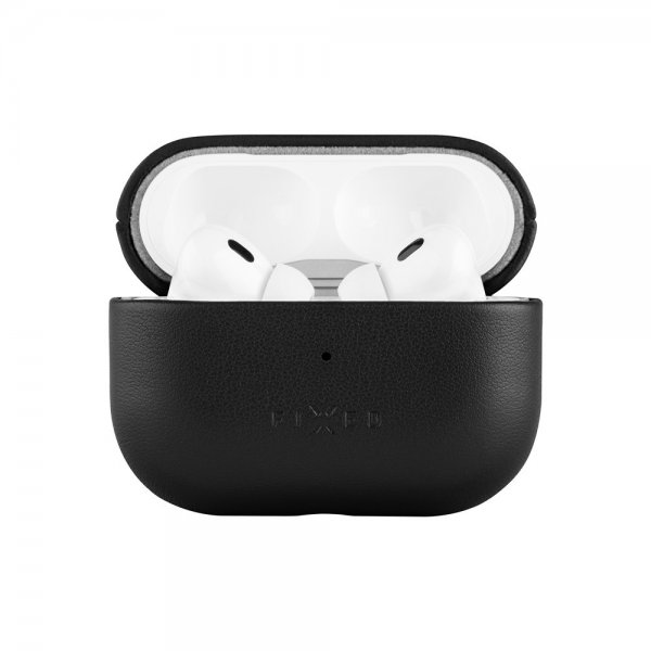 Kiinteät AirPods 3 -kuoret PodsLeather MagSafe Musta