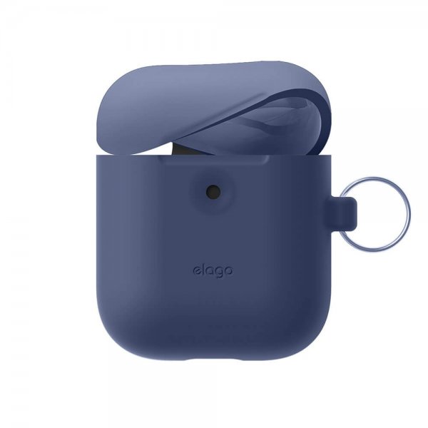 Elago AirPods 3 -silikonisuojakuori ripustettava, Indigo