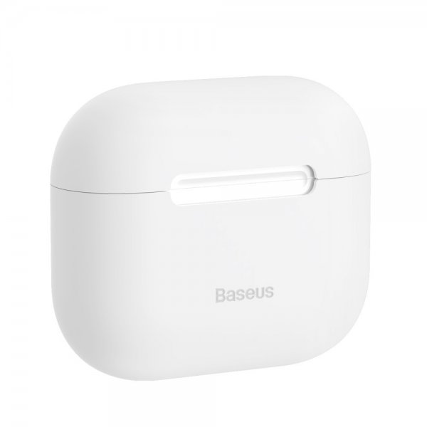 Baseus AirPods 3 -kuori, erittäin ohut, valkoinen