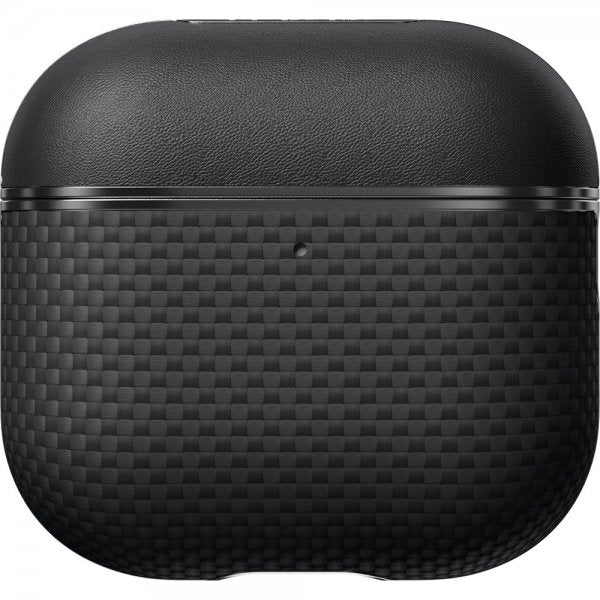 Pitaka AirPods 4 -kuori aramidihiilikuitu musta/harmaa