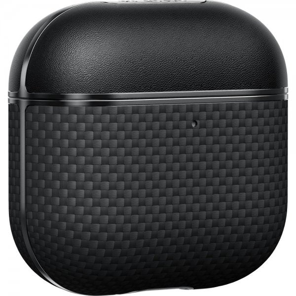Pitaka AirPods 4 -kuori aramidihiilikuitu musta/harmaa