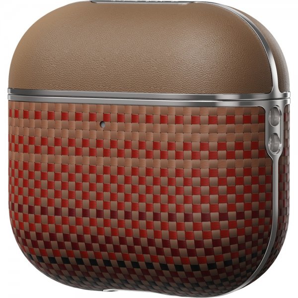 Pitaka AirPods 4 -kuori aramidihiilikuitua, Sunset