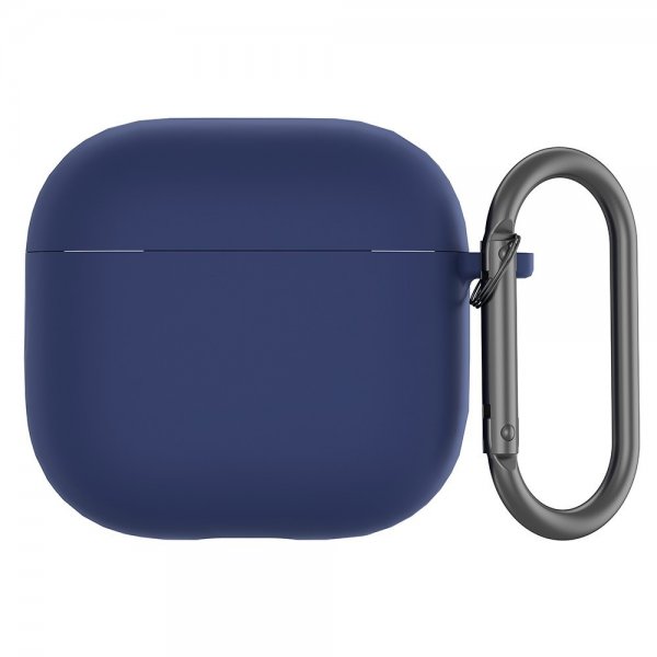 AirPods 4 -silikonikuori karabiinihaalla, tummansininen
