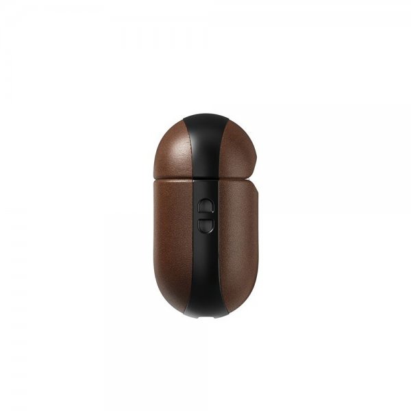 Nomad AirPods 4 Kuori Modern Leather Case Ruskea