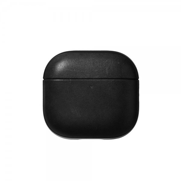Nomad AirPods 4 -kuori, Modern Leather Case, musta