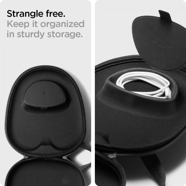 Spigen AirPods Max -suojakotelo Klasden Pouch Charcoal Gray