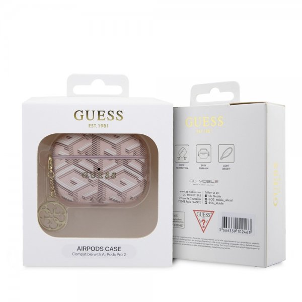 Guess AirPods Pro 2 Kuori G Cube Pink