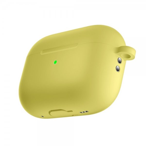 AirPods Pro 2 -silikonikuori karabiinihaalla, keltainen