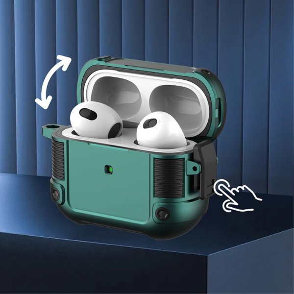 AirPods Pro 2 -kuoret, solki, vihreä