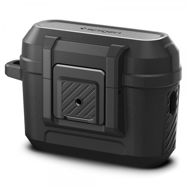 Spigen AirPods Pro 2 -kuori Lock Fit Matte Black