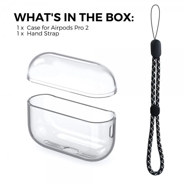 Ahastyle AirPods Pro 2 Kuori Kirkas