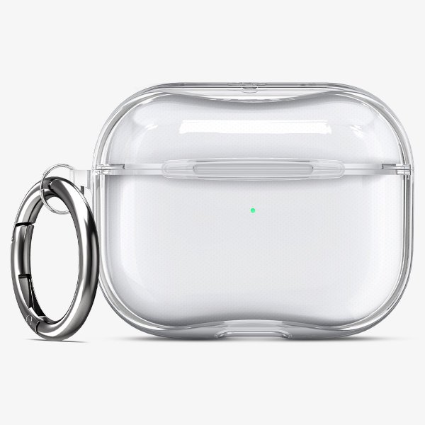 Spigen AirPods Pro 2 -kuori Ultra Hybrid Crystal Clear